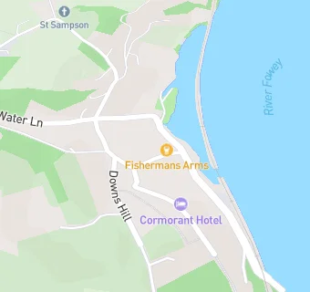 map for Fishermans Arms