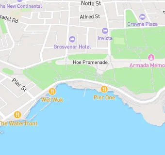 map for Ocean City Snacks