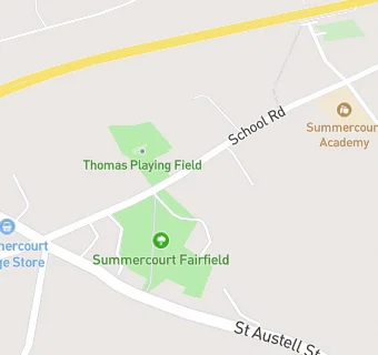 map for Summercourt Academy