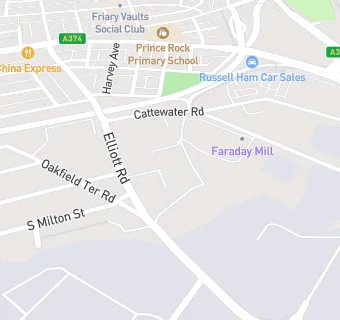 map for Friary Mill Bakery Ltd