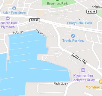 map for Premier Inn