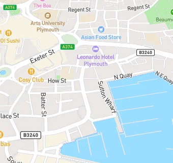 map for Quayside Catering at Marina Bar and Loft