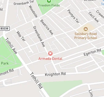 map for Armada Dental Surgery