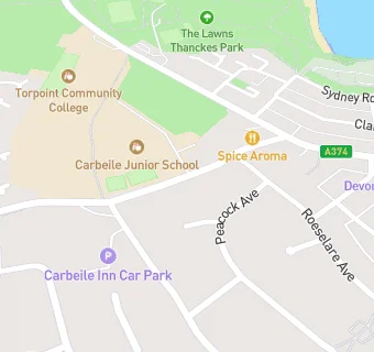 map for Carbeile Junior School