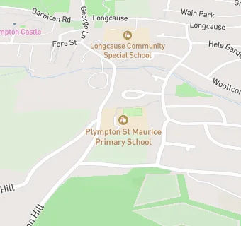 map for Plympton St Maurice Primary School