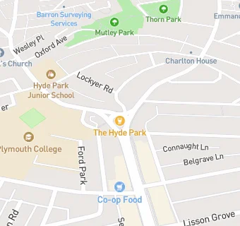 map for The Hyde Park Hotel