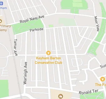 map for Keyham Barton Conservative Clu