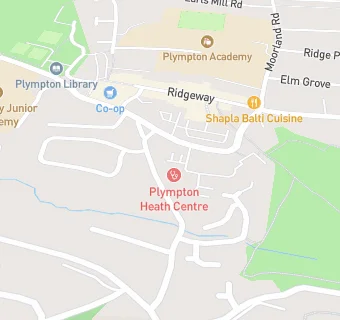 map for Crownhill Surgery