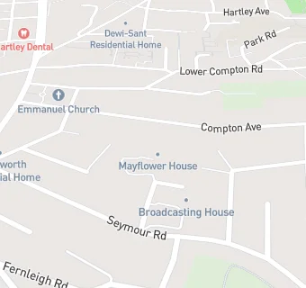 map for Mayflower House Residential Home