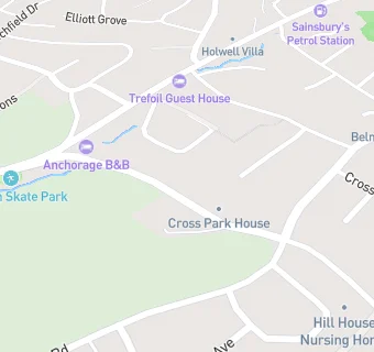 map for Cross Park House