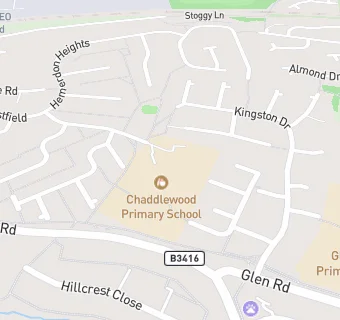 map for Chaddlewood Junior School