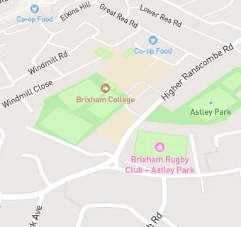 map for Brixham Church of England Primary School