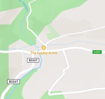 map for The Copley Arms