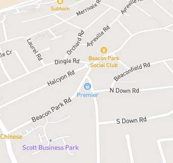 map for Beacon Park Stores