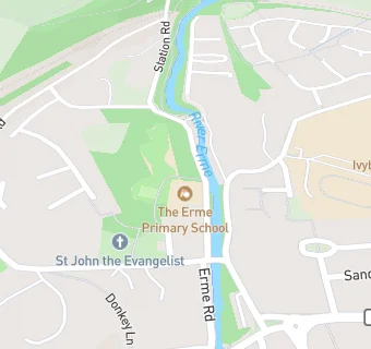 map for The Erme Primary School