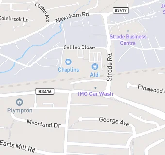 map for Glenside Medical Centre