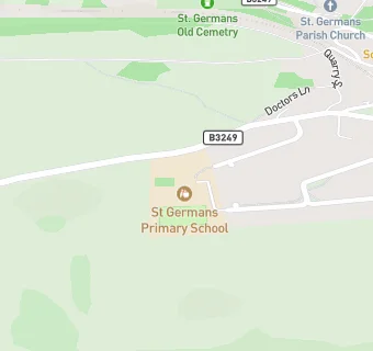 map for St Germans Primary School