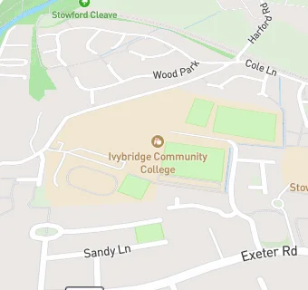 map for Ivybridge Community College