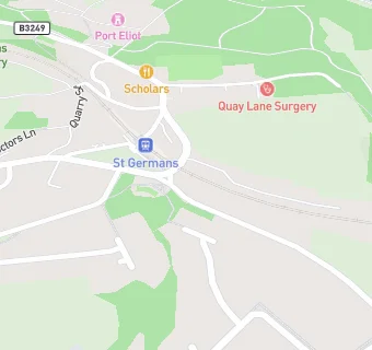 map for St Germans Under Fives