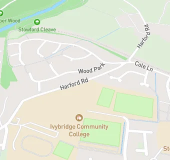 map for Ivybridge Academy