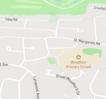 map for CATERed at Woodford Junior School