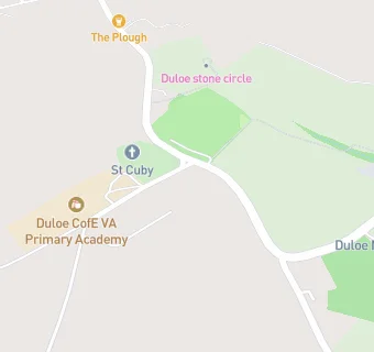 map for Duloe Church Of England VA School