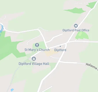 map for Diptford Parochial Church of England Primary School