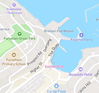 map for Brixham Fish Restaurant and Cabin