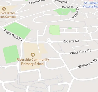 map for Riverside Community Primary School