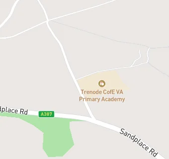 map for Trenode CofE School