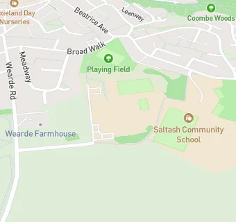 map for Saltash Community School