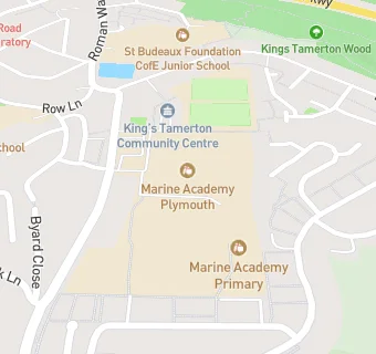 map for Marine Academy Plymouth