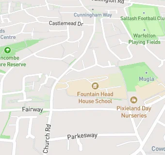 map for Fountain Head House School