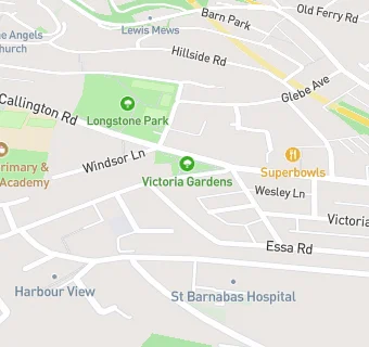 map for Malvern House Nursing Home