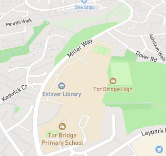 map for Tor Bridge Primary School