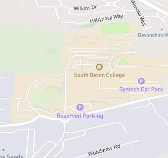 map for South Devon College