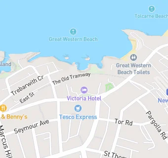 map for Hotel Victoria