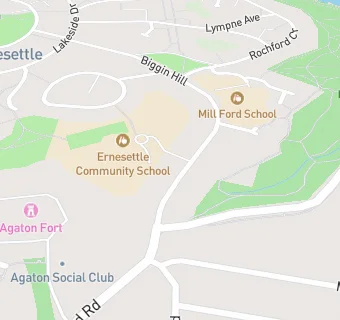 map for CATERed at Ernesettle Community School