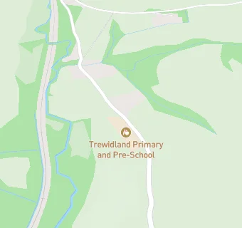 map for Trewidland Primary School