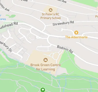 map for Brook Green Centre for Learning