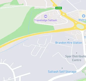 map for Shell Carkeel Roundabout