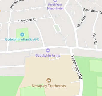 map for Godolphin Arms