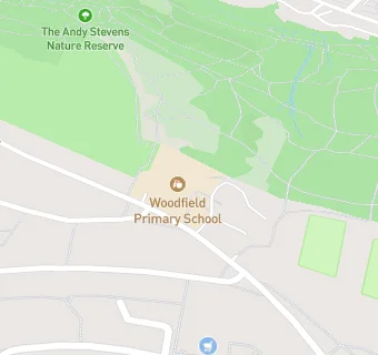 map for Woodfield Primary School