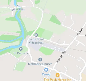 map for Mydentist, Primrose Junction, South Brent