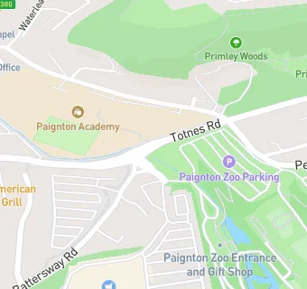 map for Paignton Zoo