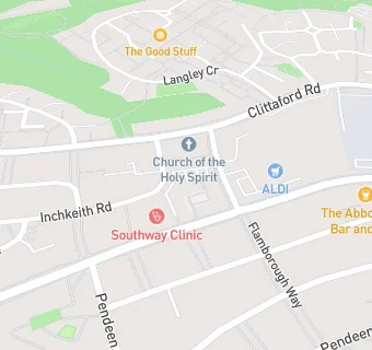 map for Southway Chinese Takeaway