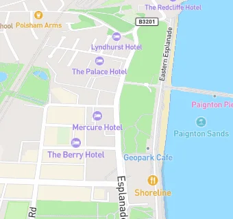 map for Ibis Styles Paignton