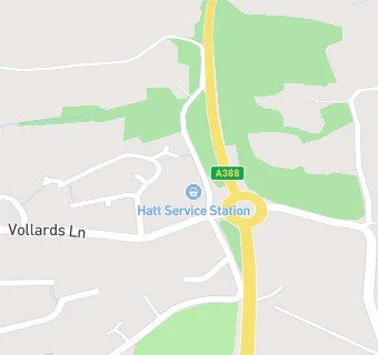 map for Hatt Service Station