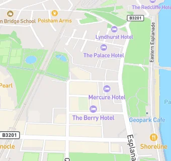 map for Barclay Guest House