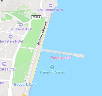 map for Paignton Pier Chippy Co